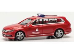 1/87 Volkswagen Passat Variant GTE Feuerwehr Hamburg / 150 Jahre, red
