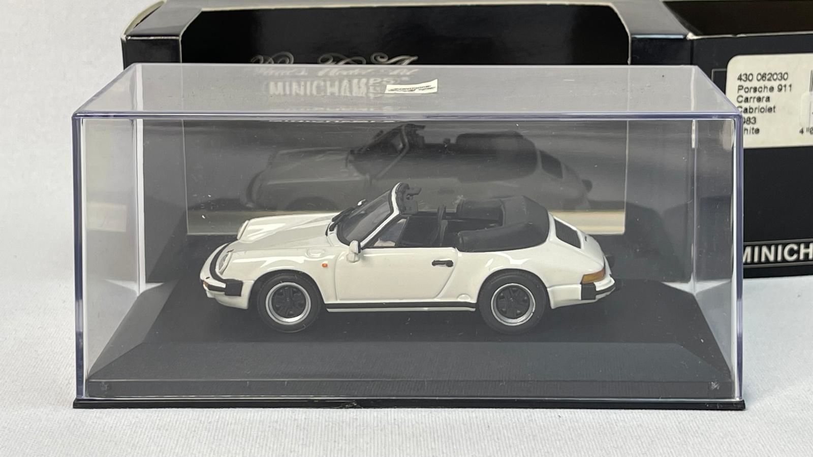 MINICHAMPS - PORSCHE - 911 SC CARRERA CABRIOLET 1983