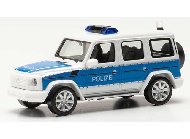 1/87 Mercedes Benz G Polizei Brandenburg Land, blue/white