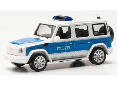 1/87 Mercedes Benz G Polizei Brandenburg Land, blue/white