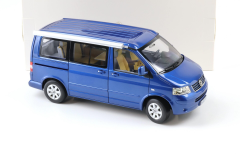 Ön Sipariş - 1/18 Norev Volkswagen VW T5 California Ravenna blue metallic - 188607