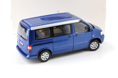 Ön Sipariş - 1/18 Norev Volkswagen VW T5 California Ravenna blue metallic - 188607