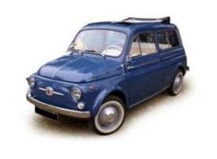 1960 Fiat 500 Jardiniere, blue