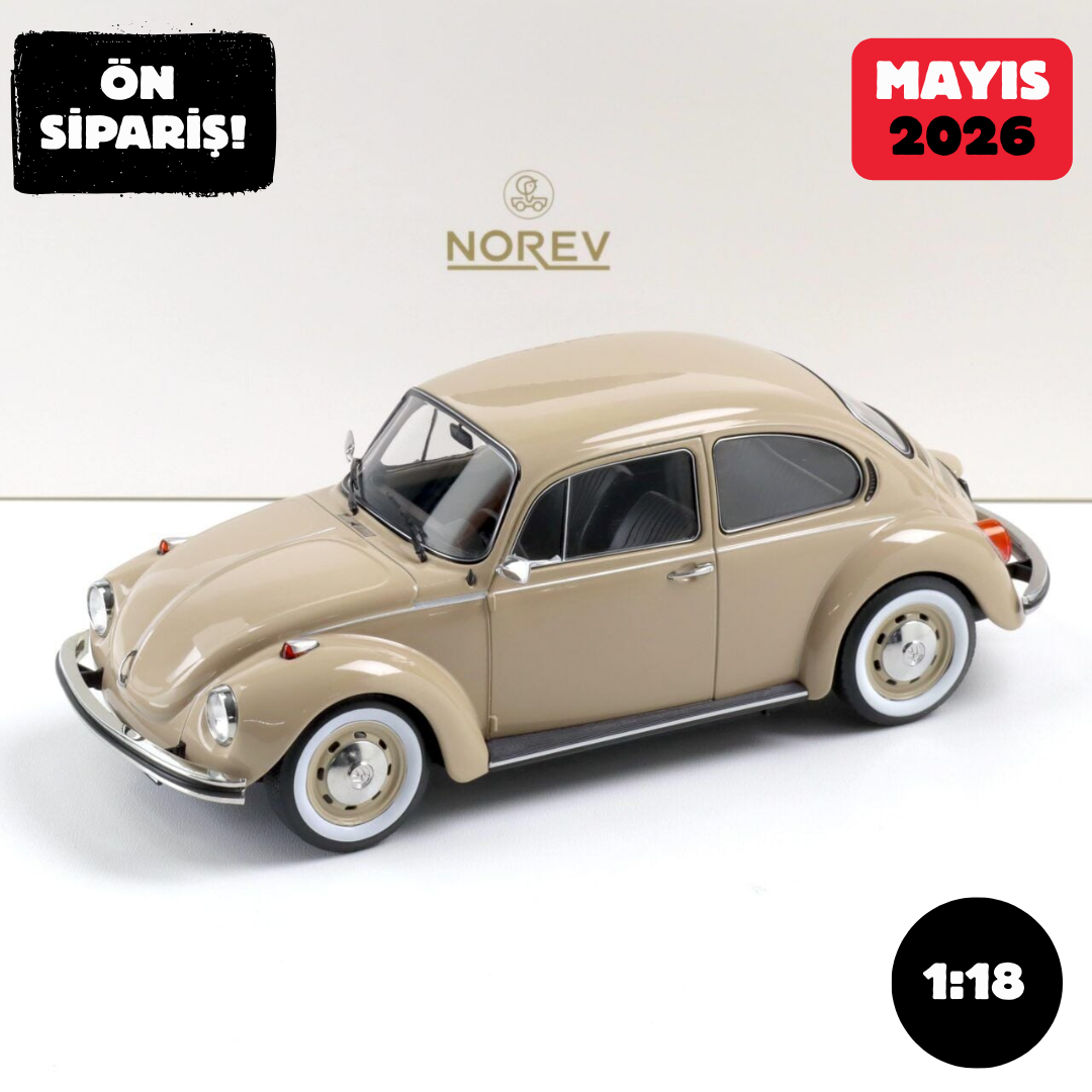 Ön Sipariş - 1/18 Norev Volkswagen VW 1303 1973 Sahara Beige - 188537