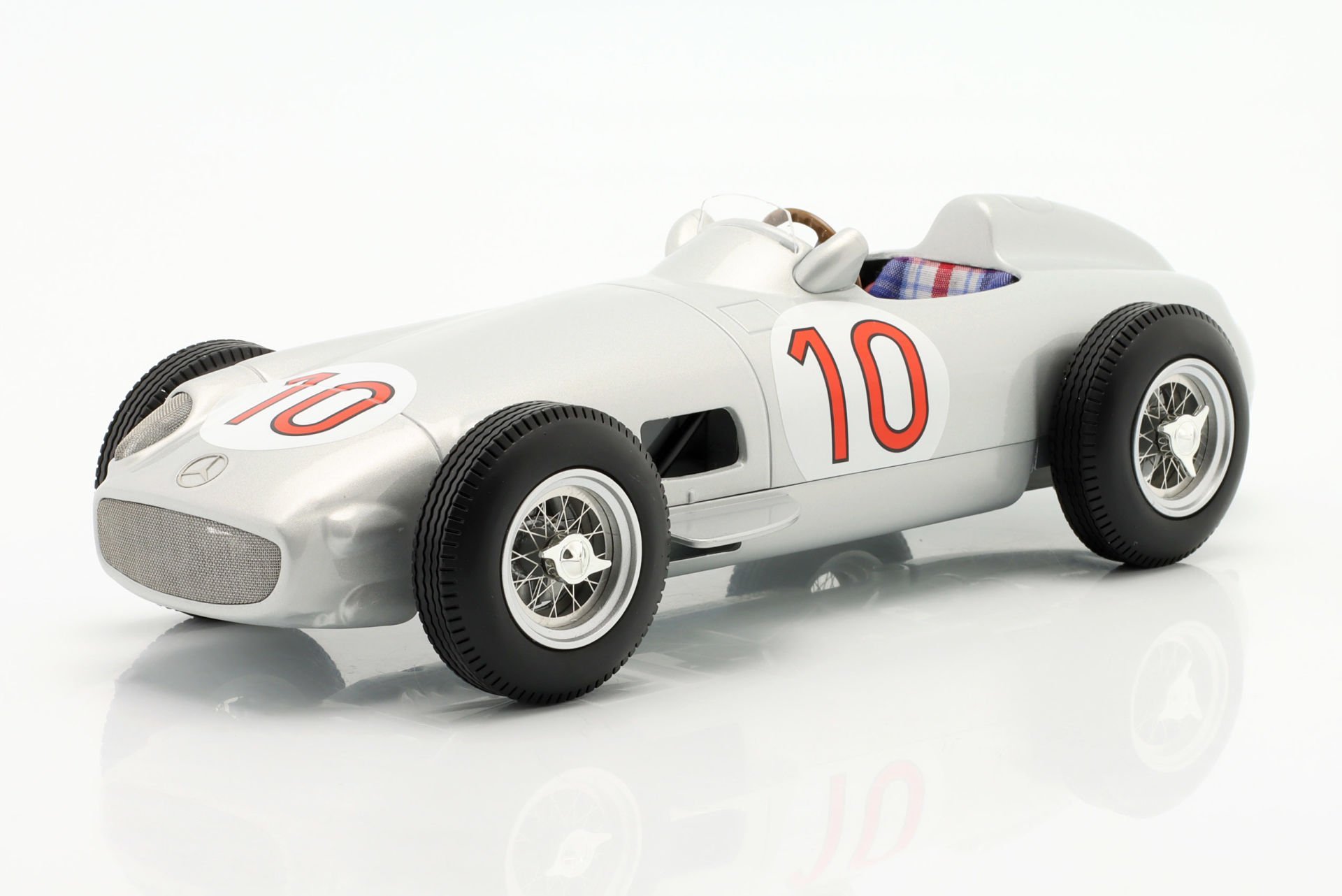 WERK83 - MERCEDES BENZ - F1 W196 N 10 WINNER BELGIUM GP WORLD CHAMPION 1955 JUAN MANUEL FANGIO