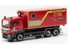 1/87 MAN TGS WeLa-LKW  Fire Department, red/yellow