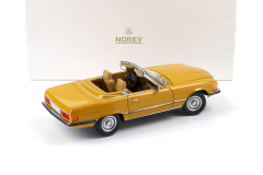 Ön Sipariş - 1/18 Norev Mercedes 450SL R107 Cabriolet 1975 Cayenne orange - 183350