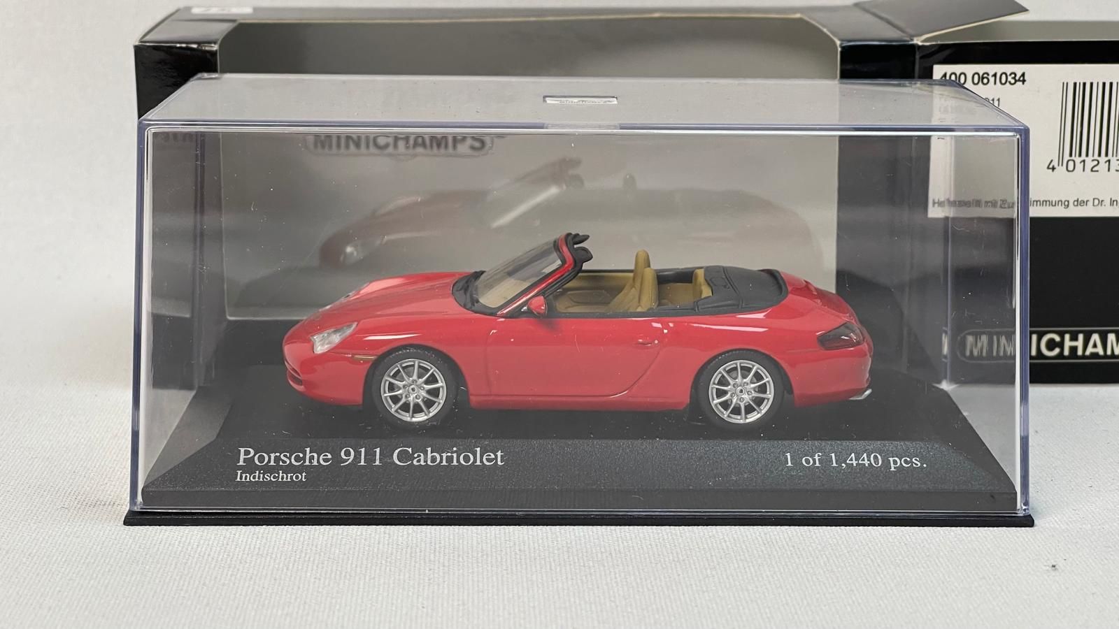 MINICHAMPS - PORSCHE - 911 991 TURBO S CABRIOLET 2014