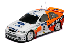 1/18 IXO-MODELS - FORD ENGLAND - ESCORT WRC TEAM REPSOL FORD MOTOR COMPANY N 4 WINNER RALLY ACROPOLIS 1997 CARLOS SAINZ - LUIS MOYA