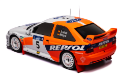 1/18 IXO-MODELS - FORD ENGLAND - ESCORT WRC TEAM REPSOL FORD MOTOR COMPANY N 4 WINNER RALLY ACROPOLIS 1997 CARLOS SAINZ - LUIS MOYA