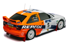 1/18 IXO-MODELS - FORD ENGLAND - ESCORT WRC TEAM REPSOL FORD MOTOR COMPANY N 4 WINNER RALLY ACROPOLIS 1997 CARLOS SAINZ - LUIS MOYA