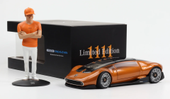 NZG - MERCEDES BENZ - VISION ONE ELEVEN 2023 WITH CHIEF DESIGNER GORDON WAGENER FIGURE