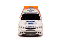 1/18 IXO-MODELS - FORD ENGLAND - ESCORT WRC TEAM FORD REPSOL MOTOR COMPANY N 6 2nd RALLY ACROPOLIS 1997 JUHA KANKKUNEN - JUHA REPO