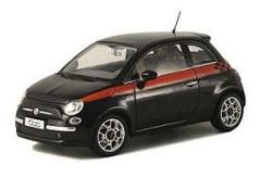 2007 Fiat 500 Sport, black