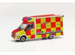 1/87 Mercedes Benz Sprinter 13 Fahrtec Städteregion Aachen, red/yellow