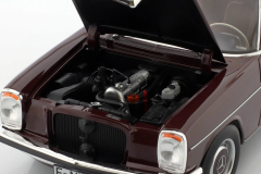 Ön Sipariş - 1/18 Norev Mercedes-Benz 200/8 (W115) year 1968 dark reddish-brown - 183778