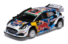 1/18 IXO-MODELS - FORD ENGLAND - PUMA RALLY1 RED BULL WRC TEAM M-SPORT FORD WRT N 16 3rd (with snorkel) RALLY SAFARI KENYA 2024 ADRIEN FOURMAUX - ALEXANDRE CORIA