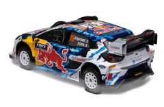 1/18 IXO-MODELS - FORD ENGLAND - PUMA RALLY1 RED BULL WRC TEAM M-SPORT FORD WRT N 16 3rd (with snorkel) RALLY SAFARI KENYA 2024 ADRIEN FOURMAUX - ALEXANDRE CORIA