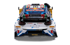 1/18 IXO-MODELS - FORD ENGLAND - PUMA RALLY1 RED BULL WRC TEAM M-SPORT FORD WRT N 16 3rd (with snorkel) RALLY SAFARI KENYA 2024 ADRIEN FOURMAUX - ALEXANDRE CORIA