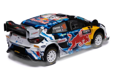 1/18 IXO-MODELS - FORD ENGLAND - PUMA RALLY1 RED BULL WRC TEAM M-SPORT FORD WRT N 16 3rd (with snorkel) RALLY SAFARI KENYA 2024 ADRIEN FOURMAUX - ALEXANDRE CORIA
