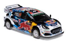 1/18 IXO-MODELS - FORD ENGLAND - PUMA RALLY1 RED BULL WRC TEAM M-SPORT FORD WRT N 16 3rd (with snorkel) RALLY SAFARI KENYA 2024 ADRIEN FOURMAUX - ALEXANDRE CORIA