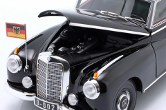Ön Sipariş - 1/18 Norev Mercedes-Benz 300 (W186) Konrad Adenauer 1955 black - 183707