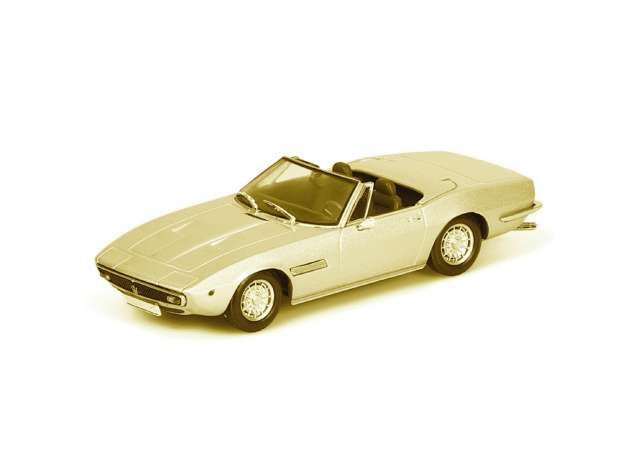 1969 Maserati Ghibli Spider, yellow