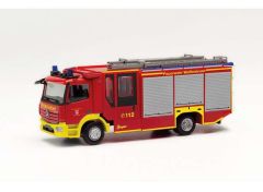 1/87 Mercedes Benz Atego Z-Cab Fire Department, Weißenbrunn,  red/yellow/grey