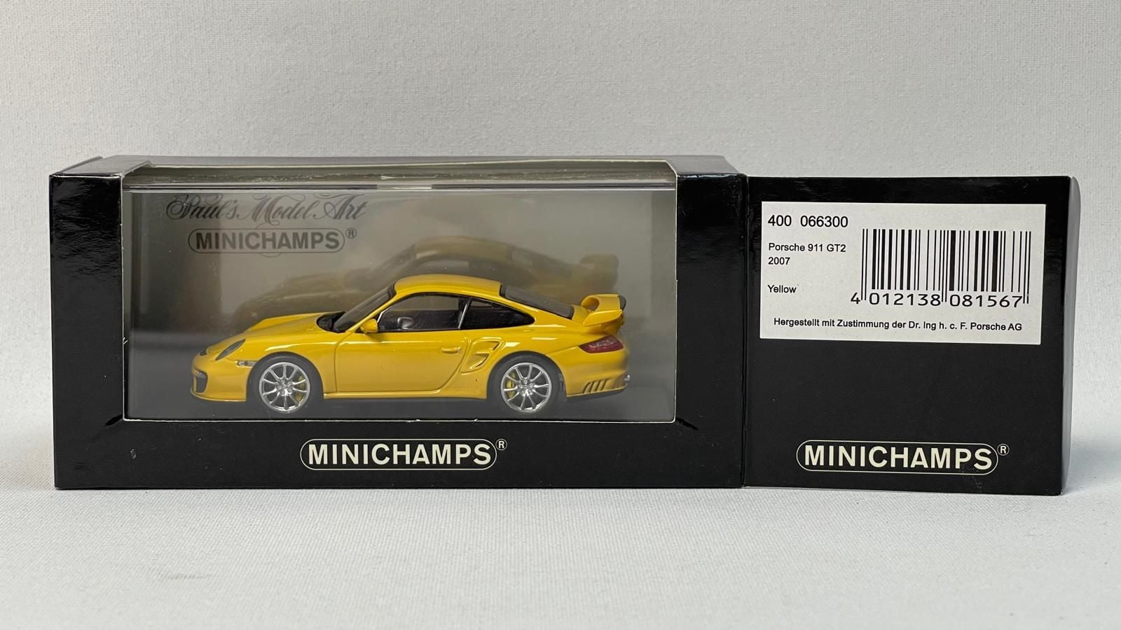 MINICHAMPS 1/43 PORSCHE 911 GT2 RS Weissach package 2018 black EUR 35,00 - FR