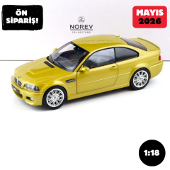 Ön Sipariş - 1/18 Norev BMW M3 E46 Coupe 2000 Yellow met - 183000
