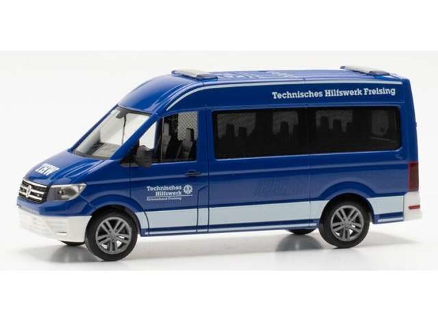 1/87 Volkswagen Crafter HD MTW Jugend THW Freising, blue