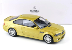 Ön Sipariş - 1/18 Norev BMW M3 E46 Coupe 2000 Yellow met - 183000