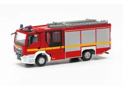 1/87 MAN TGM CC Ziegler-Z-Cab Löschfahrzeug Fire Department, red/yellow
