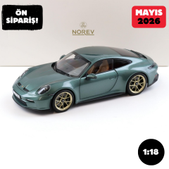 Ön Sipariş - 1/18 Norev Porsche 911 992 GT3 Touring 2021 Malachite green metallic - 187382