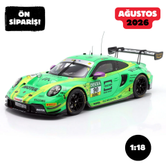 Ön Sipariş - 1/18 IXO Porsche 911 GT3 R Ayhancan Güven #90 DTM Champion 2025 Manthey - MG-I-911-DTM-25-1890