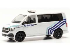1/87 Volkswagen T6.1 Politie België (B), white/blue