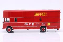 Ön Sipariş -  1/18 CMR OM FIAT 150 ROLFO TRUCK CAR TRANSPORTER 2-ASSI 1966 - FOR F1 312B 1970 AND FERRARI P3 SPIDER 1966 - CMR176