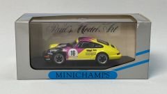 MINICHAMPS - PORSCHE - 911 964 CARRERA 2 FUBA N 16 CARRERA CUP 1994 H-G.KAMPS