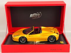 1/18 BBR-MODELS - FERRARI - 458 ITALIA 8C SPIDER 2011
