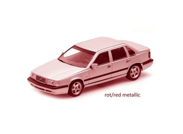 1994 Volvo 850 saloon, red metallic