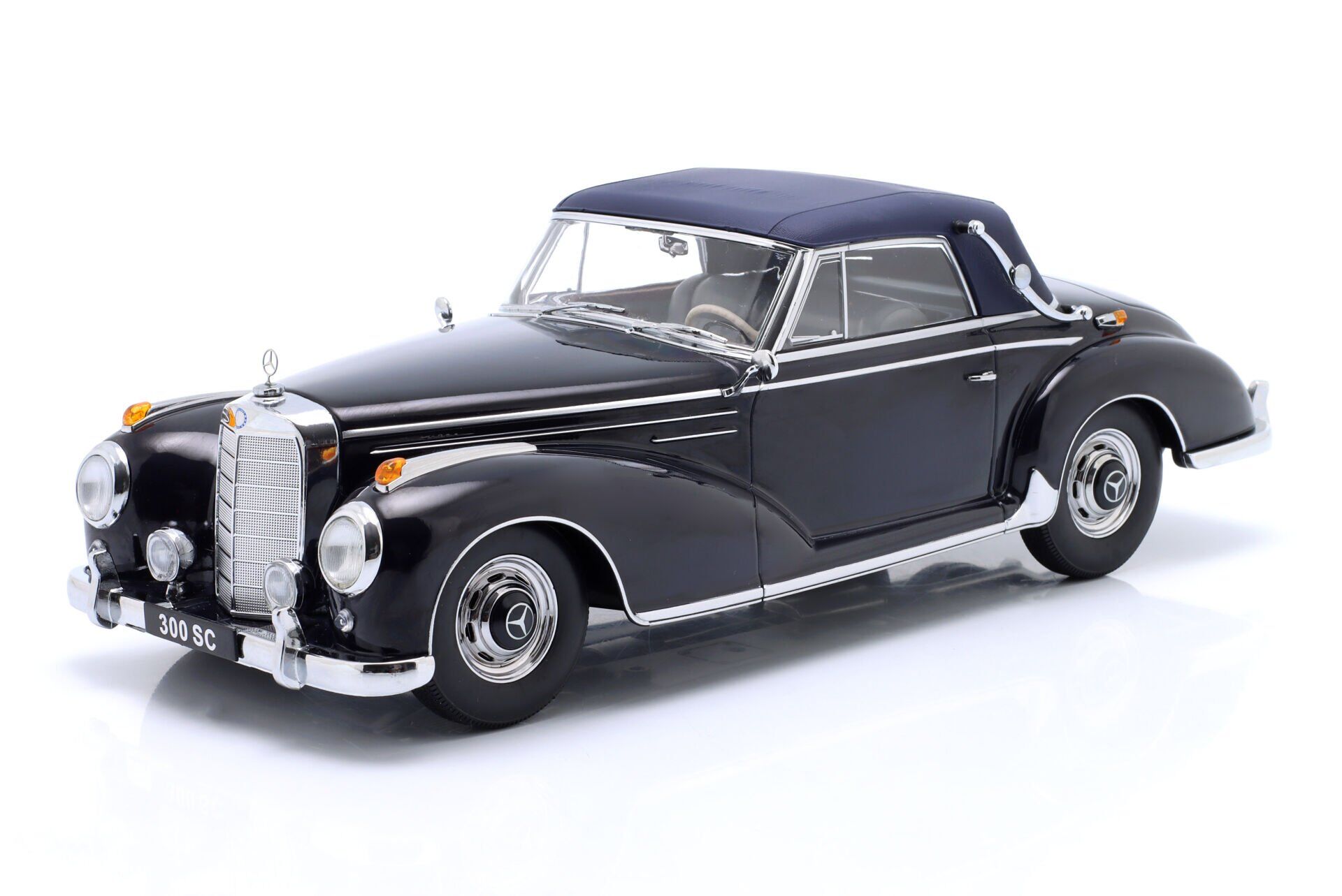 KK-SCALE - MERCEDES BENZ - 300S SC CABRIOLET (W188) SOFT-TOP CLOSED 1967