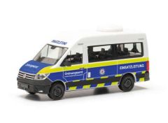 1/87 Volkswagen Crafter Ordnungsamt Düsseldorf ELW, blue/yellow/white