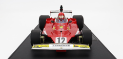 GP-REPLICAS - FERRARI - F1 312T TEAM FERRARI SEFAC N 12 WORLD CHAMPION WINNER BELGIUM ZOLDER GP (with pilot figure) 1975 NIKI LAUDA