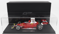 GP-REPLICAS - FERRARI - F1 312T TEAM FERRARI SEFAC N 12 WORLD CHAMPION WINNER BELGIUM ZOLDER GP (with pilot figure) 1975 NIKI LAUDA