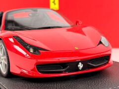 1/18 BBR-MODELS - FERRARI - 458 ITALIA 8C SPIDER IAA FRANKFURT 2011