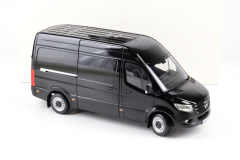 Ön Sipariş - 1/18 Norev Mercedes Sprinter Black - 183041