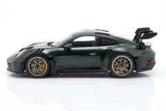 1/12 Norev Porsche 911 GT3 RS 2022 Jetgreen metallic and Black - 127532