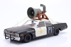 KK-SCALE - DODGE - MONACO BLUESMOBILE 1974 - LOOK-A-LIKE - WITH THE HORN ON THE ROOF