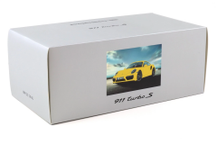 1/18 Spark Porsche 911 991.2 Turbo S Coupe Racing Yellow - WAP0211360G