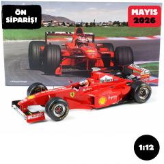 Ön Sipariş - 1/12 WERK83 Ferrari F300 Winner Monza Italian GP F1 M.Schumacher 1998 #3 - W12003005